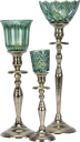 STELLA Teelicht-Aufsatzglas 10,5 cm Glas grün