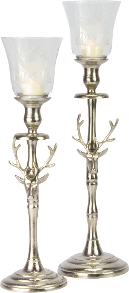 VENISON Teelicht – Aufsatzglas 10,5 cm Glas klar mit Schliff