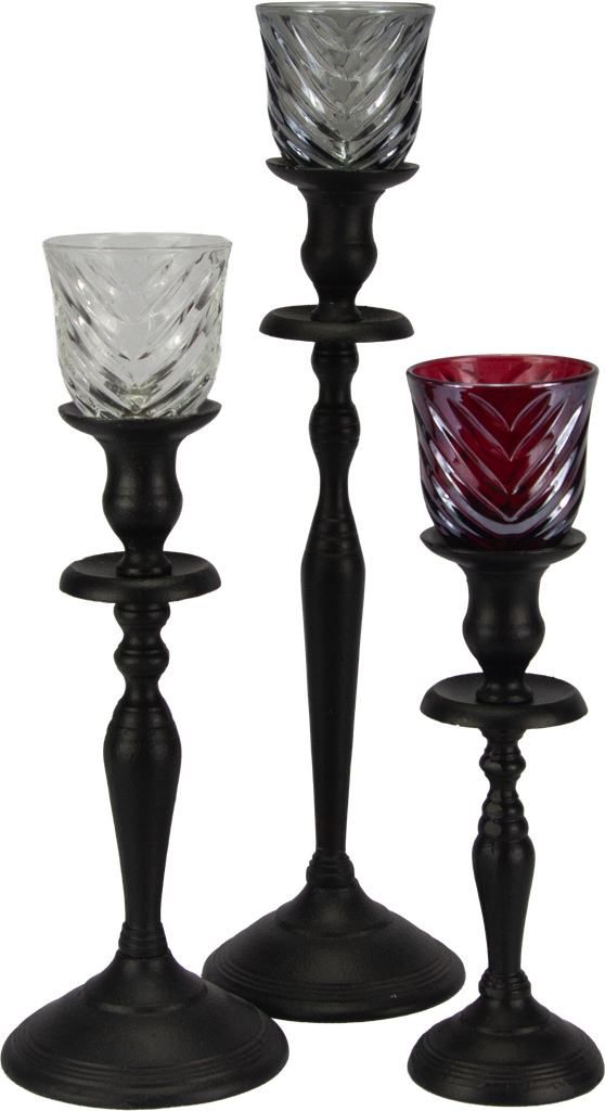 VENICE Teelicht-Aufsatzglas 7,5 cm Glas klar
