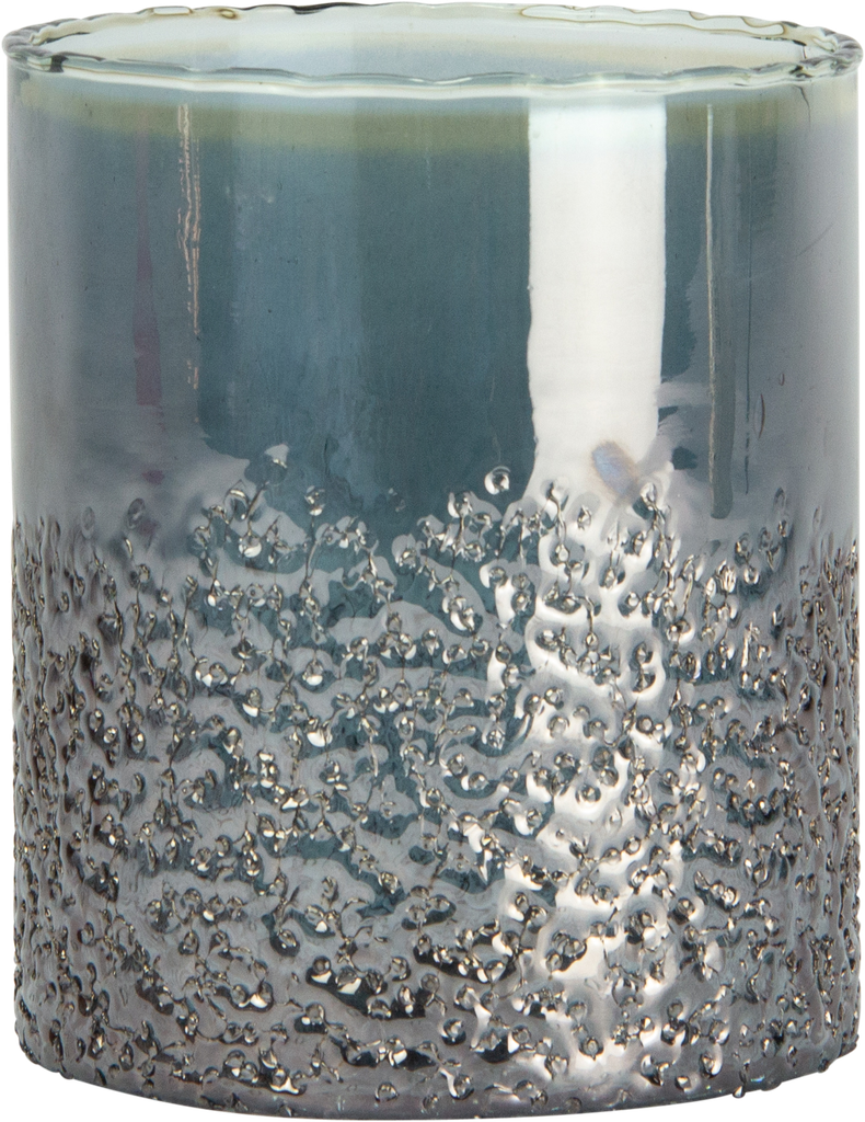 Windlicht 15 x Ø 13 cm Glas smoke