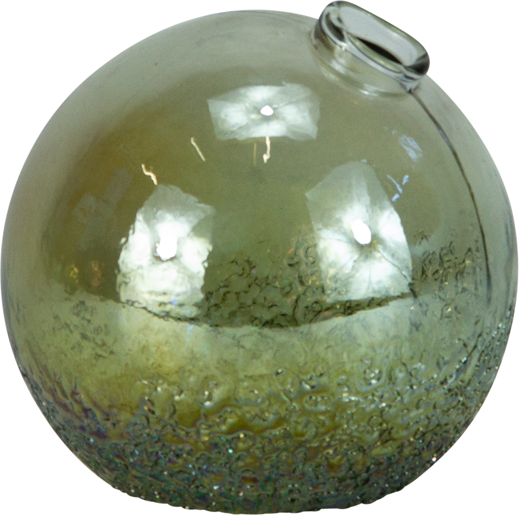 BOULE Vase Ø 13 cm Glas grün