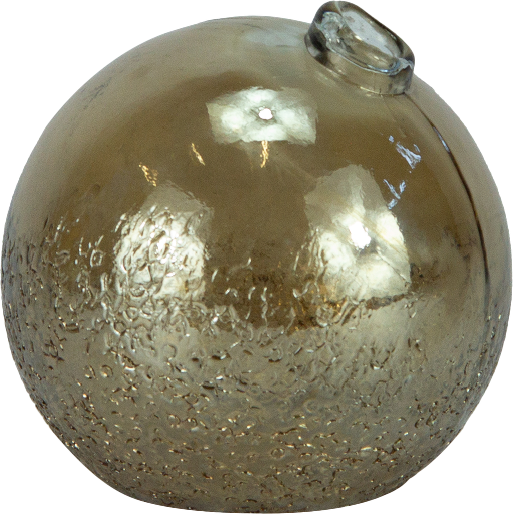 BOULE Vase Ø 13 cm Glass brown