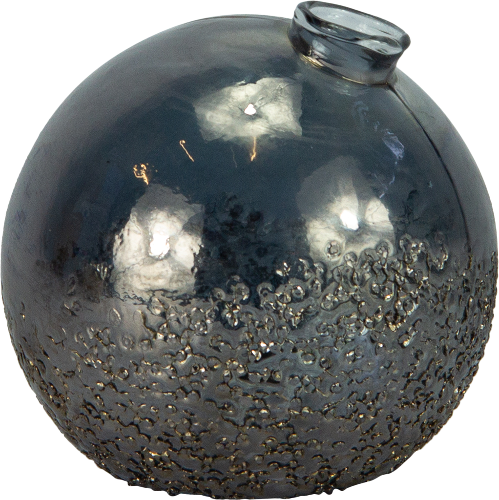 BOULE Vase Ø 13 cm Glass smoke