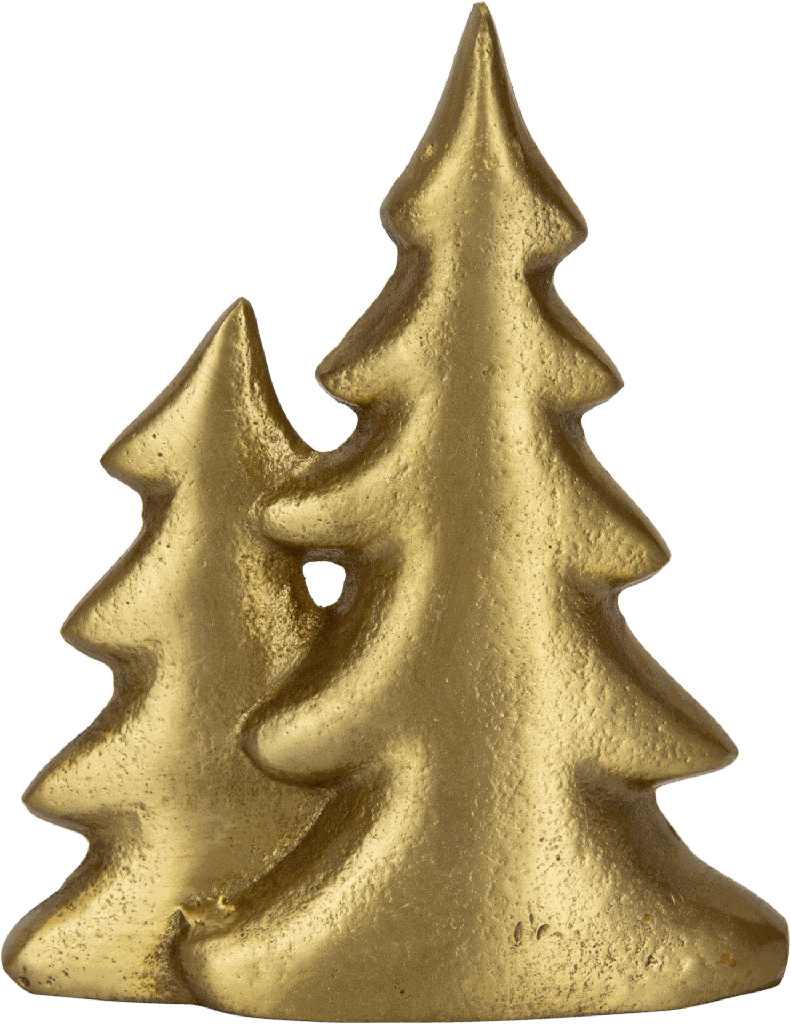 TREE 17,5 cm Decorative Object Metal brass