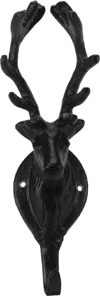 VENISON Wall Hook 21 cm Metal black