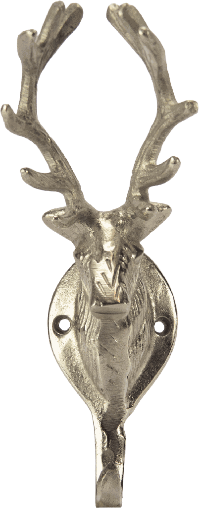 VENISON Wall Hook 21 cm Metal antique-silver