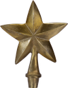 STAR Stecker 14 cm Metall messing