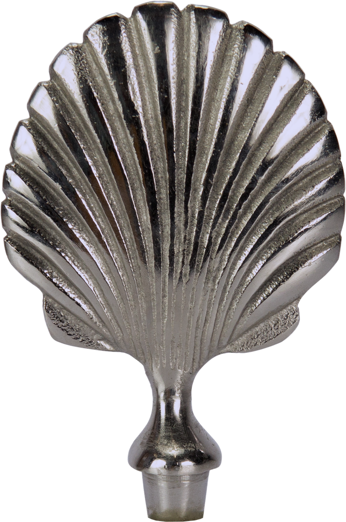 SHELL Insert 15 cm Metal antique-silver