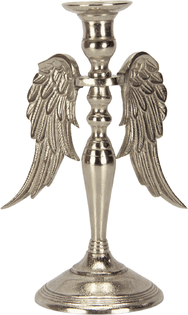 CUPID Candleholder Height 27 cm Metal antique-silver