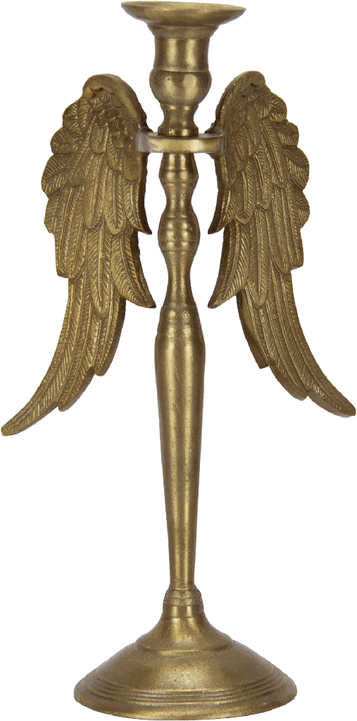 CUPID Kerzenständer Höhe 36,5 cm Metall messing