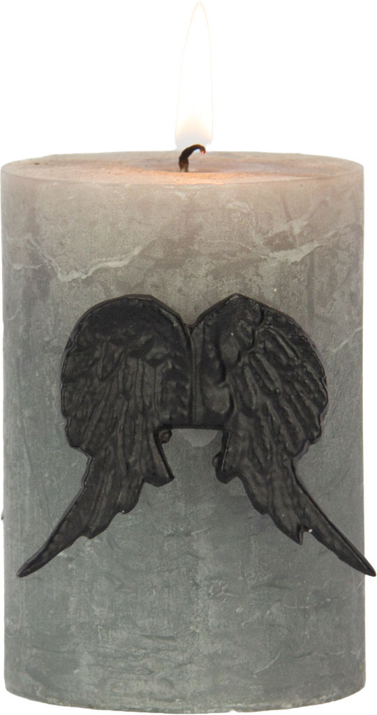 ANGELO Kerzenpin 5,5 cm Metall schwarz