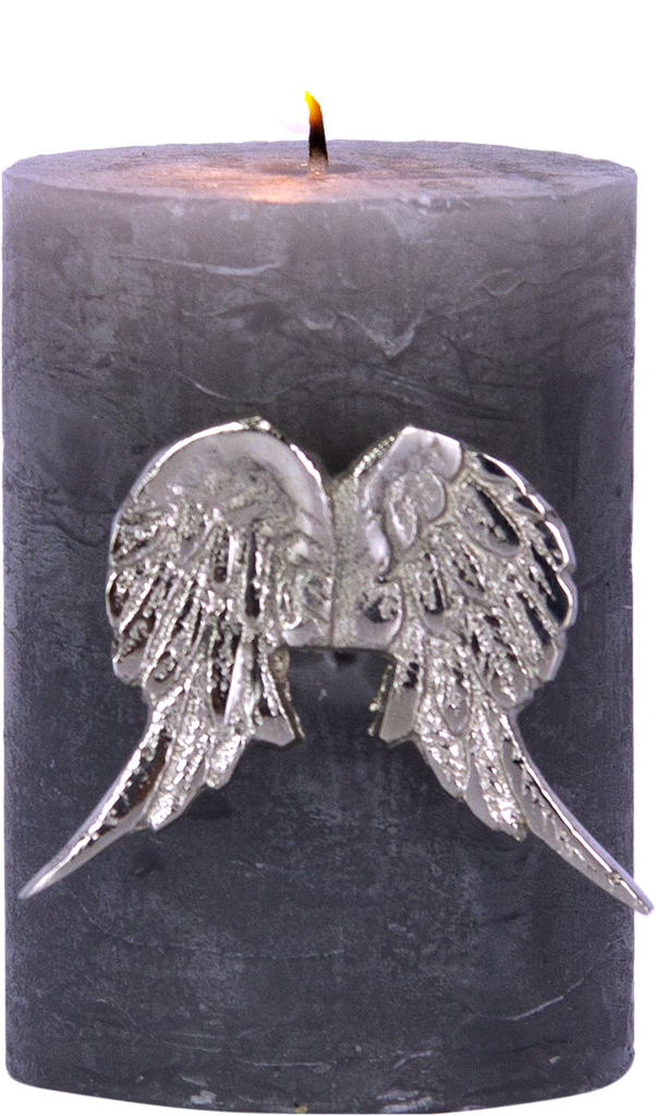 ANGELO Candle Pin 5,5 cm Metal antique-silver
