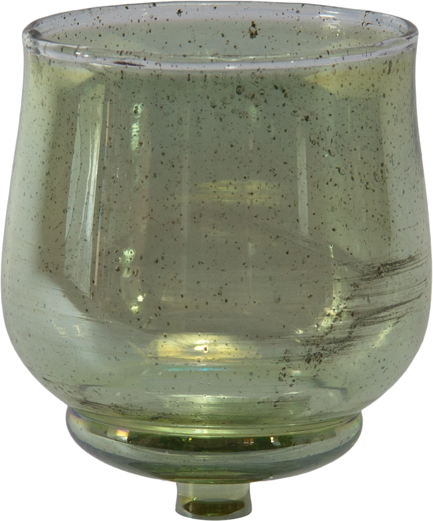 PETIT Candle Insert 10 cm Glass green