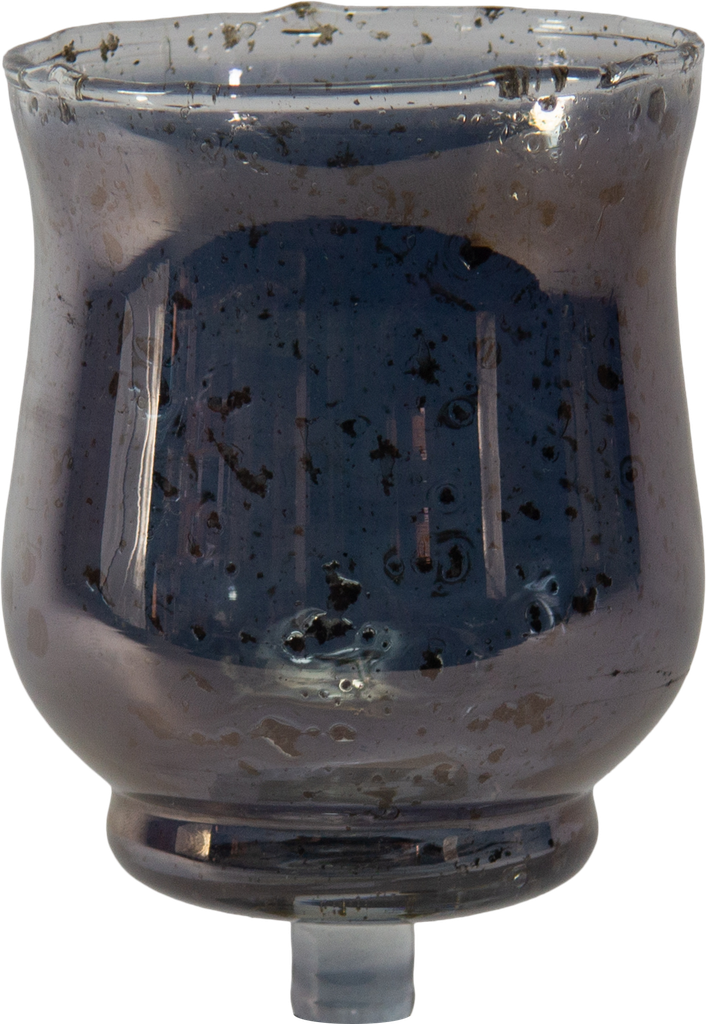 GRAND Teelicht-Aufsatzglas 12,5 cm Glas smoke