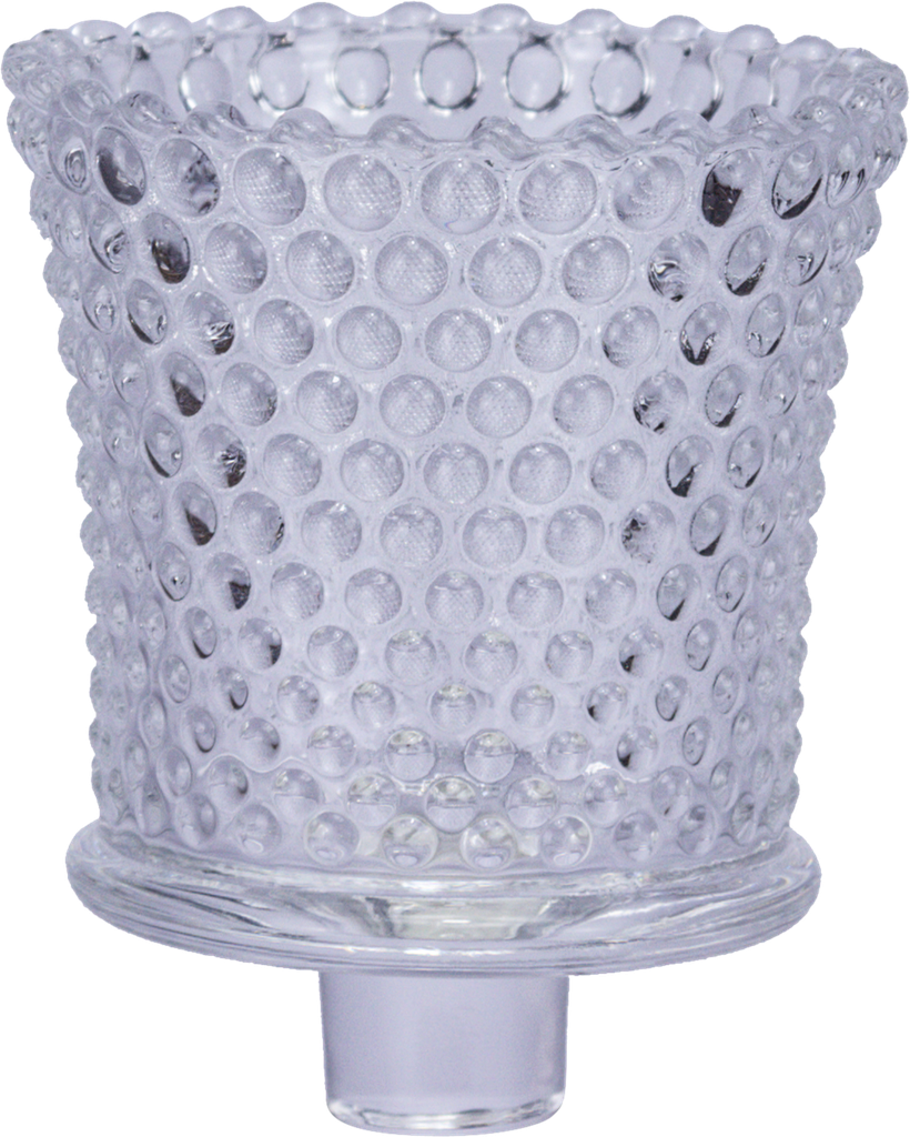 DOT Candle Insert 6,5 cm Glass clear