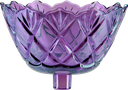 FIORI Candle Insert 8 cm Glass fuchsia