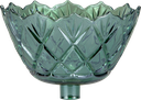 FIORI Candle Insert 8 cm Glass green