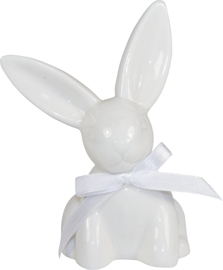 SWEET Hase 10 cm Porzellan weiß