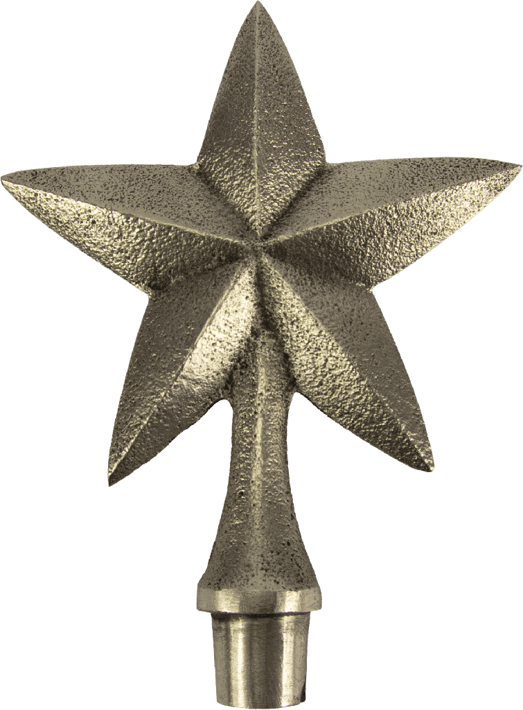 STAR Insert 14 cm Metal pewter