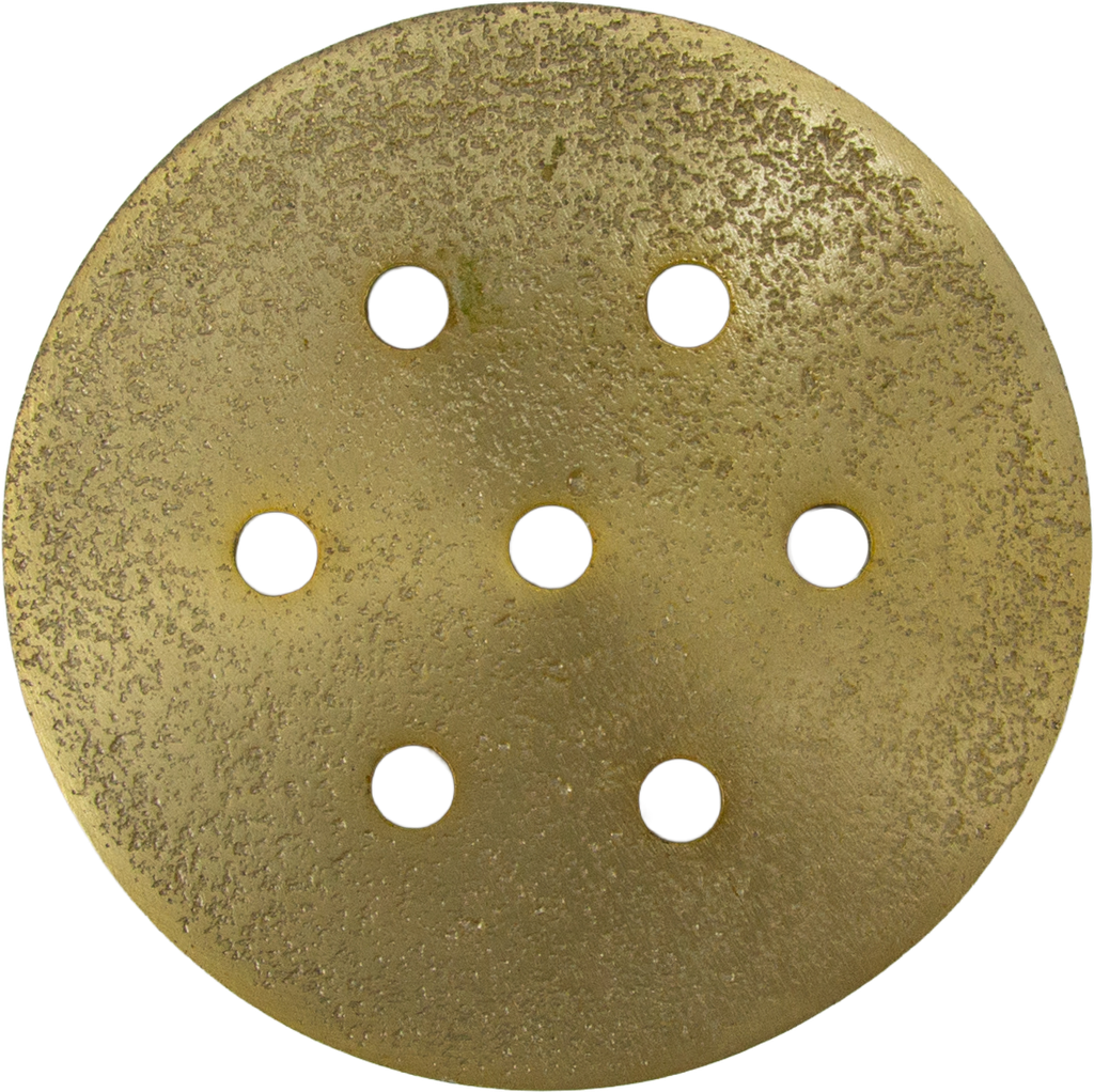 MEADOW Steckteller für Vasen 10,5 cm Metall messing