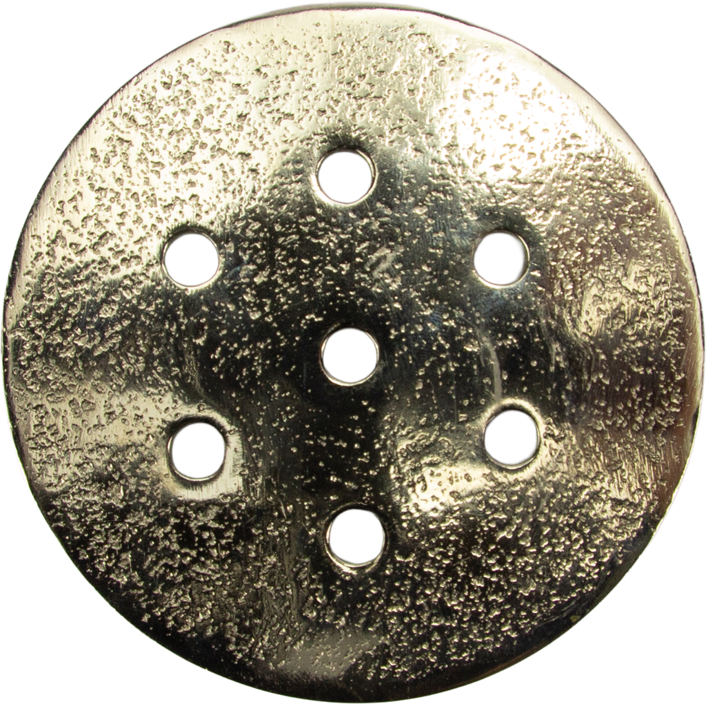 MEADOW Steckteller für Vasen 10,5 cm Metall antik-silber