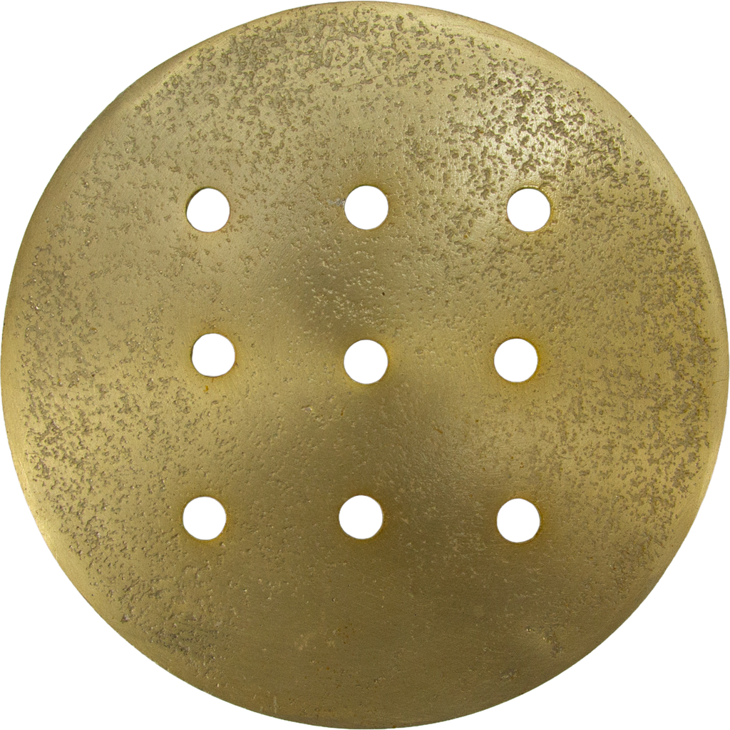 MEADOW Steckteller für Vasen 13,5 cm Metall messing