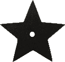 STAR Sterntaler für Kerzenständer 12 cm Metall schwarz
