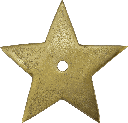 STAR „ Star Talers“ for Candleholder 12 cm Metal brass