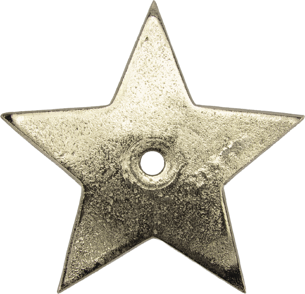 STAR Sterntaler für Kerzenständer 12 cm Metall antik-silber