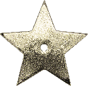 STAR „ Star Talers“ for Candleholder 12 cm Metal antique-silver