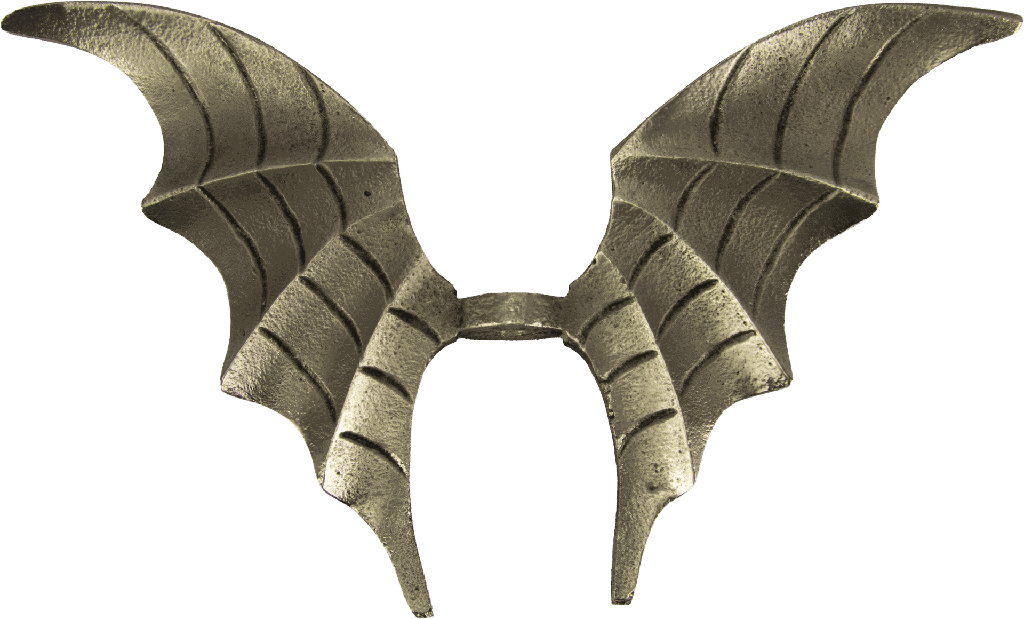 VINCENT Bat Wings 15 cm Metal pewter