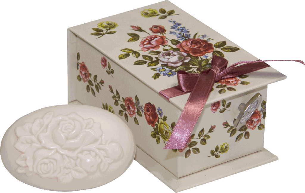 BAUERNBLUME Soap with Musicbox plays „Brahms Wiegenlied“