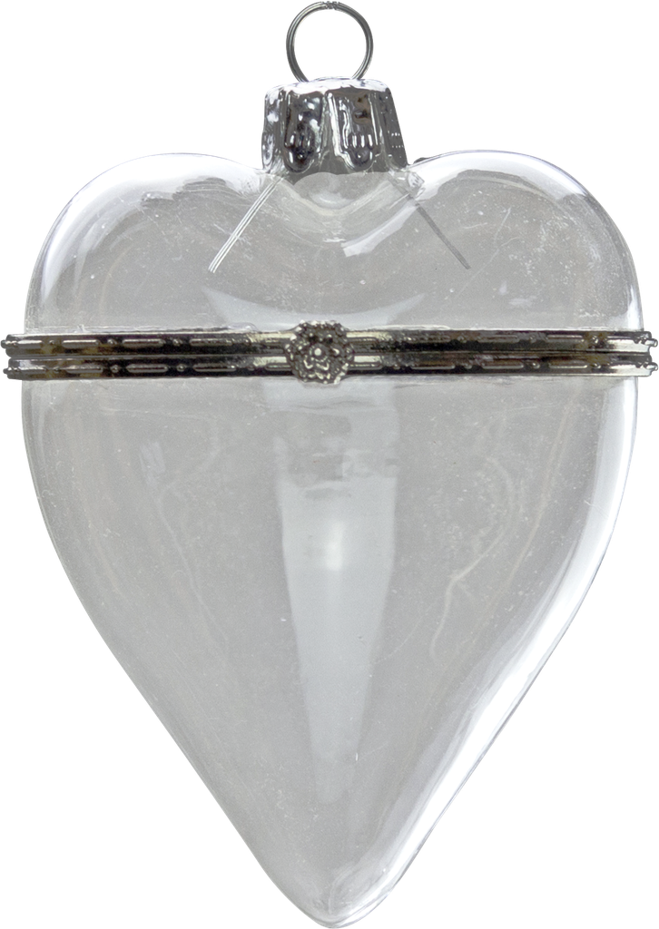 PRINTEMPS Heart openable to hang Glass clear