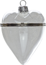 PRINTEMPS Heart openable to hang Glass clear