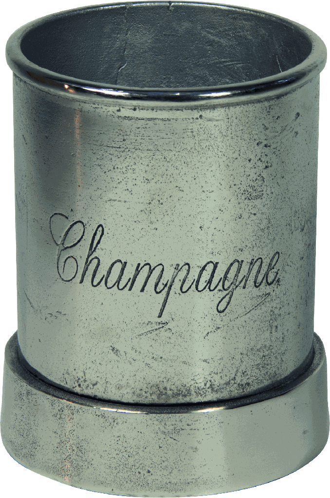Wine & Champagner Cooler Ø 19 cm Metal antique-silver