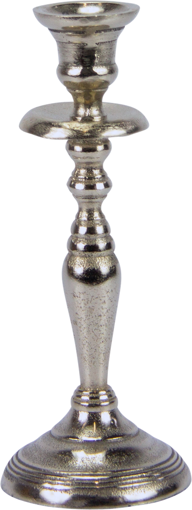 TWIST Candleholder Height 22,5 cm Metal antique-silver