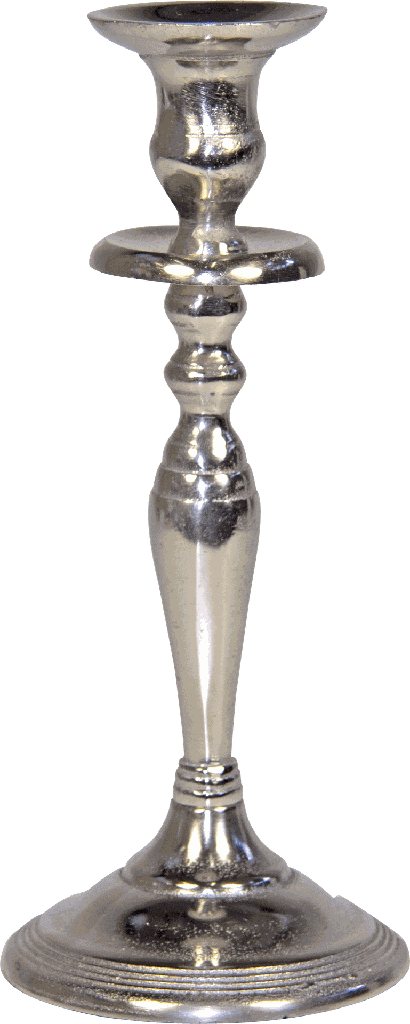 TWIST Candleholder Height 27 cm Metal antique-silver