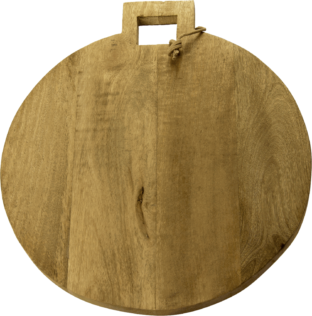 CUT Schneidebrett ca. Ø 40 cm Mangoholz
