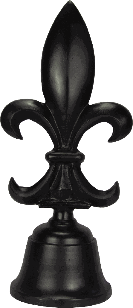 BOURBONE Decorative Object 70 cm  Metal black
