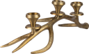 VENISON Candleholder 3-er 52 cm Metal brass