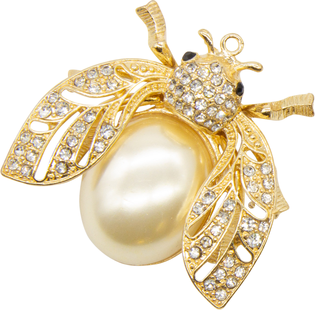 PEARL Glitter Bug on a Clip