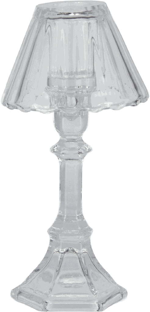 LUCE Tealight-Lamp 3-pcs Height 27,5 cm Glass clear