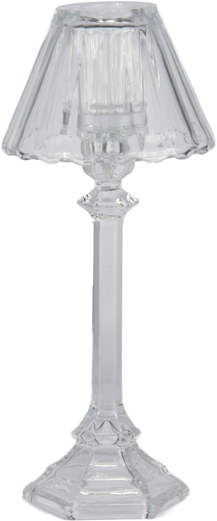 LUCE Teelicht - Lampe 3-tlg Höhe 32 cm Glas klar