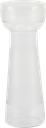 Hyacinth Vase 22 cm Glass clear