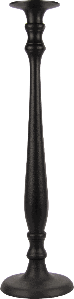 IMPERIAL Kerzenständer Höhe 64 cm Metall schwarz