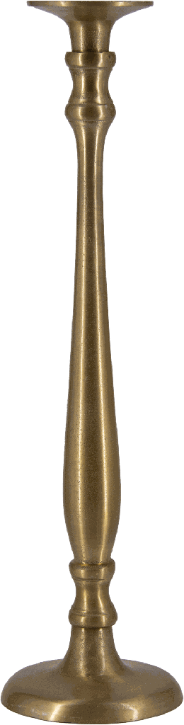 IMPERIAL Kerzenständer Höhe 64 cm Metall messing