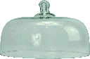 Cloche 18 x Ø 28 cm Glas klar