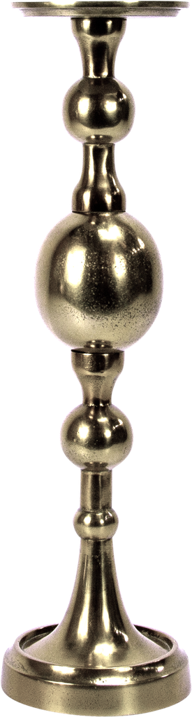 BALLOON Candleholder 48 cm Metal antique-silver