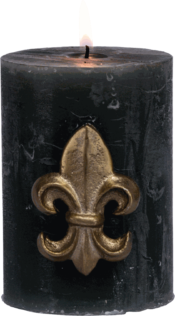 BOURBONE Candle Pin 6,5 cm Metal brass