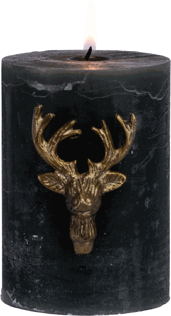 VENISON Candle Pin 6 cm Metal brass